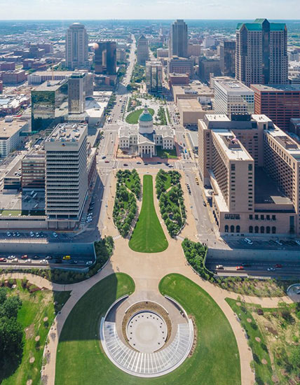 The St. Louis Arch grounds